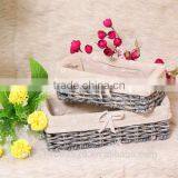 Set of 2 Maize Weaved Remote Storage Baskets thumbnail-2