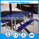 MC-1F aluminum bench aluminum dining table and chair