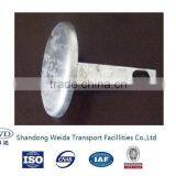 Highway Used Road Crash Barriers Round Fence Pillar Caps thumbnail-2