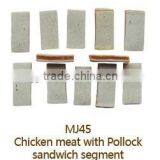 Pet Food-MJ45-Chicken With Pollock Sandich Segement