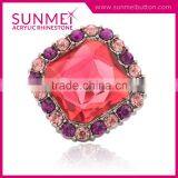 Factory Price Non Flat Back Large Rhinestone Buttons for Shoes thumbnail-5