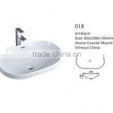Ceramic Molded Wash Basin Counter Sink thumbnail-2