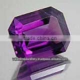 2012 Hot Sale Rectangle Shape Purple Color Loose Stone, Brazilian Amethyst Faceted Stones thumbnail-1