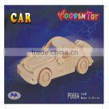 P-911 Wooden DIY 3D Puzzle Electronic Toys thumbnail-1