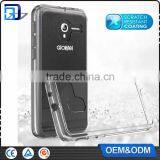 Amazon Hot Sale Anti Scratch Acrylic Clear PC Back + TPU Bumper Phone Cover For Alcatel Stellar Tru Clear Case Paypal Accept thumbnail-3