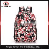 new fashion canvas college backpack school bag