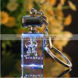 2016 Beautiful Sandblasting Crystal Keychain