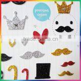 Shiny and Glitter Stickers for Christmas Decoration