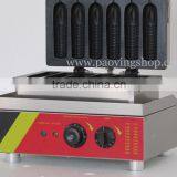 6pcs Commercial Use Non-stick 110v 220v Electric Lolly Waffle Corn Dog Baker thumbnail-2