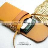 2016 Alibaba Good quality genuine leather phone case