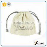 Resealable Eco Friendly Security Velvet Pouch With Button With Customized thumbnail-2