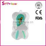 Yiwu Smile Bear Baby Green Comb Hair Brush and Comb Set