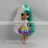 New Arrival Blue and White Deep Wavy Neo Blythe Doll Wigs thumbnail-2