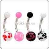 Acrylic Body Jewelry ,navel Ring Body Jewelry