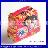 Exquisite Candy Tin Box With Handle thumbnail-1