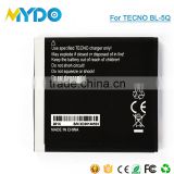 2016 new oem manufacturing phone battery of sky phone battery for tecno BL-5Q