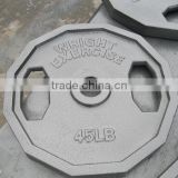 cast iron weight plate