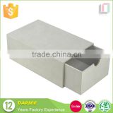 China supplier white cardboard drawer slide shape underwear packaging box design