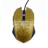 Gold 3200 DPI USB Wired Mouse Mice,LED Optical Gaming Mouse thumbnail-3