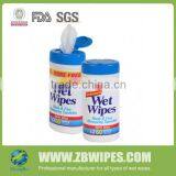 60CT Barrel Pack Disinfectant Wet Wipes Sanitizer Towelettes