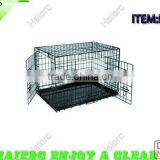 Haierc Floding Double Door Dog Cage Dog Knnel thumbnail-2