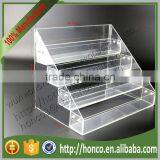 Top Selling 32pcs 4 Tiers Acrylic Nail Polish Cosmetics Display Rack Clear Colour thumbnail-5