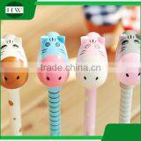 Promotional Wholesale Cheap Funny School Office Stationery Mini Plastic Cartoon Donkey Roller Ball Point Pen thumbnail-5