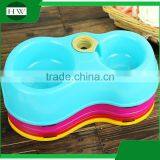 Multifunction Pet Accessories Plastic Double Cat Dog Pet Water Food Bowl thumbnail-4