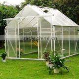 Large Steel/Aluminum Garden Greenhouse With Glass/pc Cover thumbnail-1
