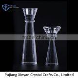 Modern Style OEM Design Cheap Pillar Crystal Candle Holders With Different Size thumbnail-1