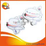 100 % Cotton 30x30cm Air Plane Shape Compressed Towel