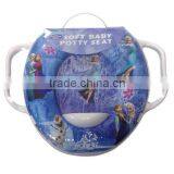 Baby/kids Toilet/potty Soft Training Seat With Handles, PVC Printing Baby Soft Toilet Potty Seat Cover,Soft Baby Toilet Seat thumbnail-1