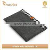 Beige Wool Felt Clutch Bag, Elegant Felt Clutch for Woman thumbnail-3