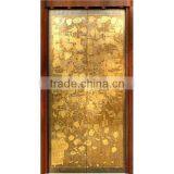 304 Luxury Etched Pattern Stainless Steel Elevator Door Decoration thumbnail-1