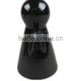 Porcelain Saltshaker in Black Color thumbnail-1