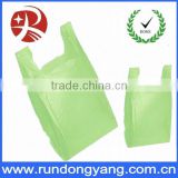 Promotional cheap grocery plastic vest bags
