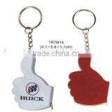 Promotion Mini Thumb Shape Tape Measure Keychain thumbnail-1