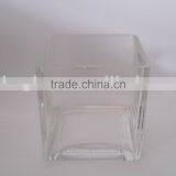 Square Glass Candle Holder thumbnail-1