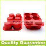 Round 6 Cup Silicone Muffin Pan ,silicone Baking Mold , Microwave Cake Baking Pan thumbnail-3
