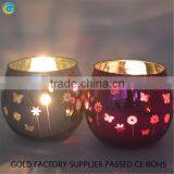 Butterfly Gold Votive Candle Holders Wedding Decoration thumbnail-3