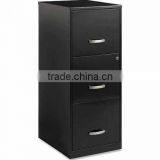 Durable Flat Steel 3 Drawer Metal File Cabinet thumbnail-1