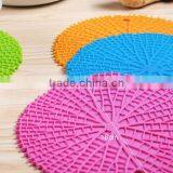 Creative Home Fashion Models Tree Pattern Silicone Decorative Table Mat, Round Table Plate Mat, Bowls Mat Wholesale thumbnail-2