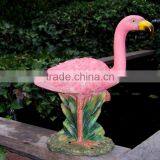 Promotion Handmade Decorative Polyresin Garden Flamingo Statue thumbnail-3