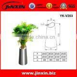Modern Stainless Steel Large Decorative Floor Vases Flower Vases thumbnail-4