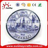 Wholesale Custom 3D Ceramics Izmir Turkey Plate Souvenir for Sale thumbnail-4