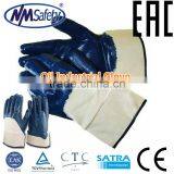 NMSAFETY 3/4 Coated Heavy Duty Nitrile Gloves High Quality Safety Glvoes Anti Oil thumbnail-1