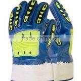 Impact Gloves Mechanical Work Gloves Work Glove En388 4343 thumbnail-1