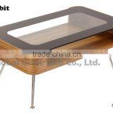 Home Furniture Bentwood Coffee Table, Antique Wooden Tea Table thumbnail-3