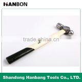 45# Carbon Steel Wooden Handle Ball Pein Hammers/ Ball-peen Hammer