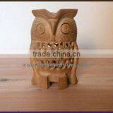 Handcrafted Wooden Owl thumbnail-1